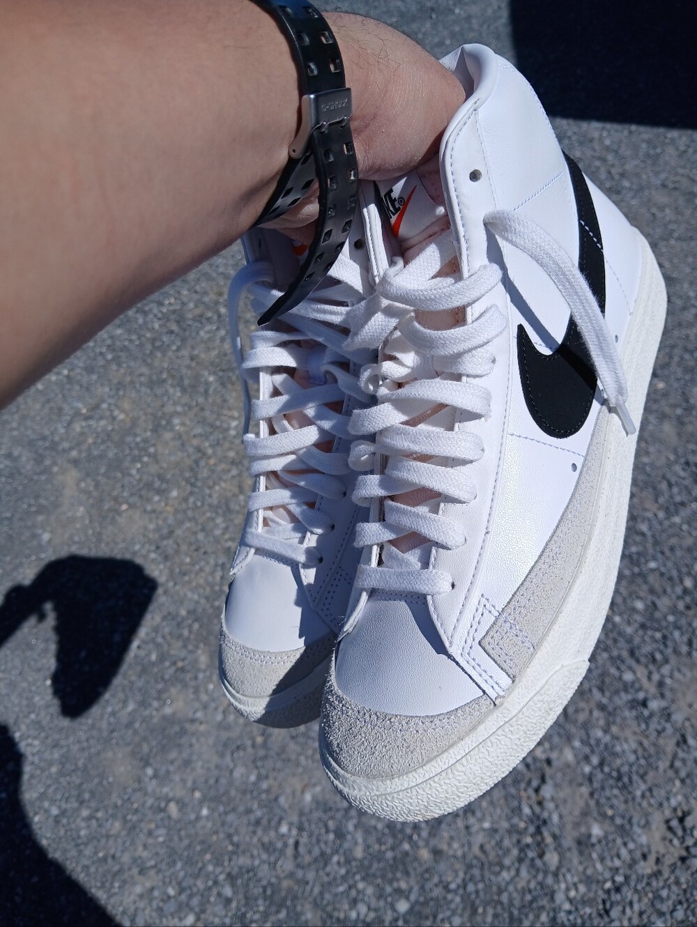 Nike Blazer Mid 77 Vintage Streetwear/Athletic Shoes Size 8.5 for Men/10 Women - Picture 7 of 12